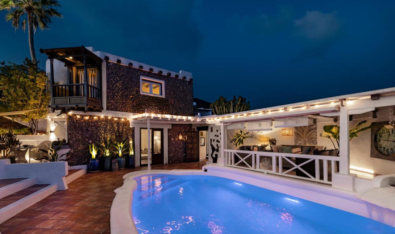 Deluxe Designer Historic Villa Via Lactea, Panoramic Sea Views, Own Private Heated Pool And Subtropical Garden La Asomada  エクステリア 写真