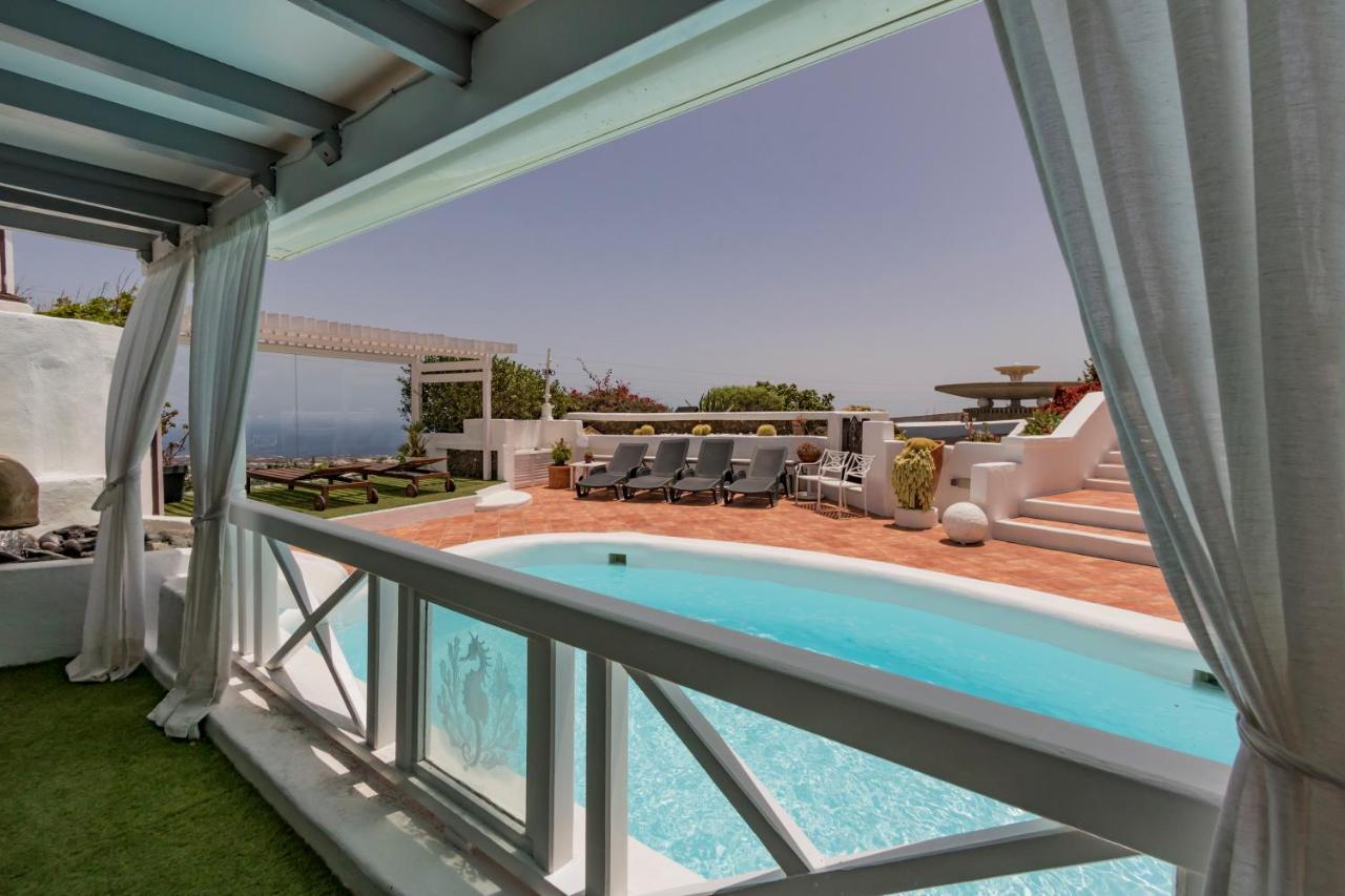 Deluxe Designer Historic Villa Via Lactea, Panoramic Sea Views, Own Private Heated Pool And Subtropical Garden La Asomada  エクステリア 写真