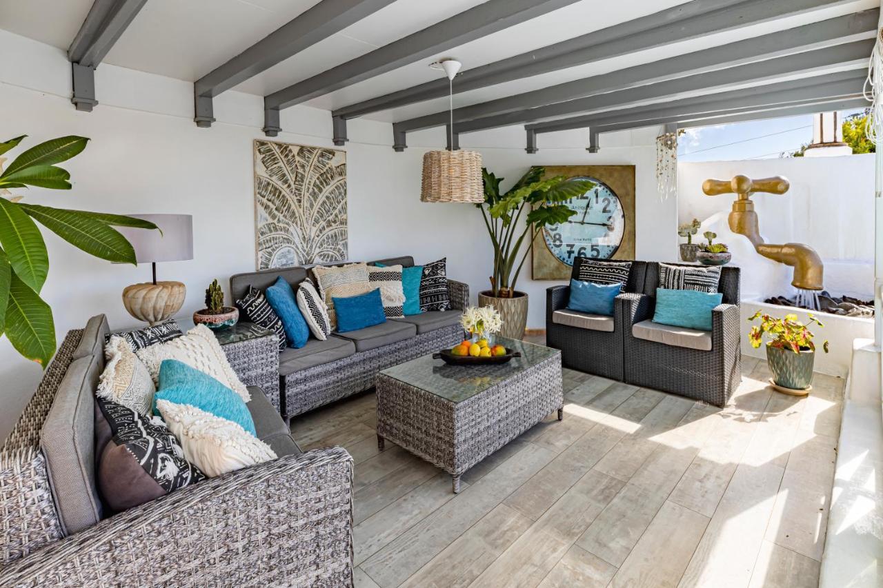 Deluxe Designer Historic Villa Via Lactea, Panoramic Sea Views, Own Private Heated Pool And Subtropical Garden La Asomada  エクステリア 写真