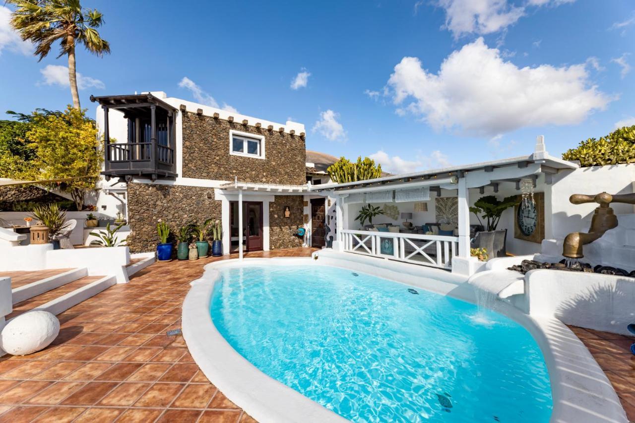 Deluxe Designer Historic Villa Via Lactea, Panoramic Sea Views, Own Private Heated Pool And Subtropical Garden La Asomada  エクステリア 写真