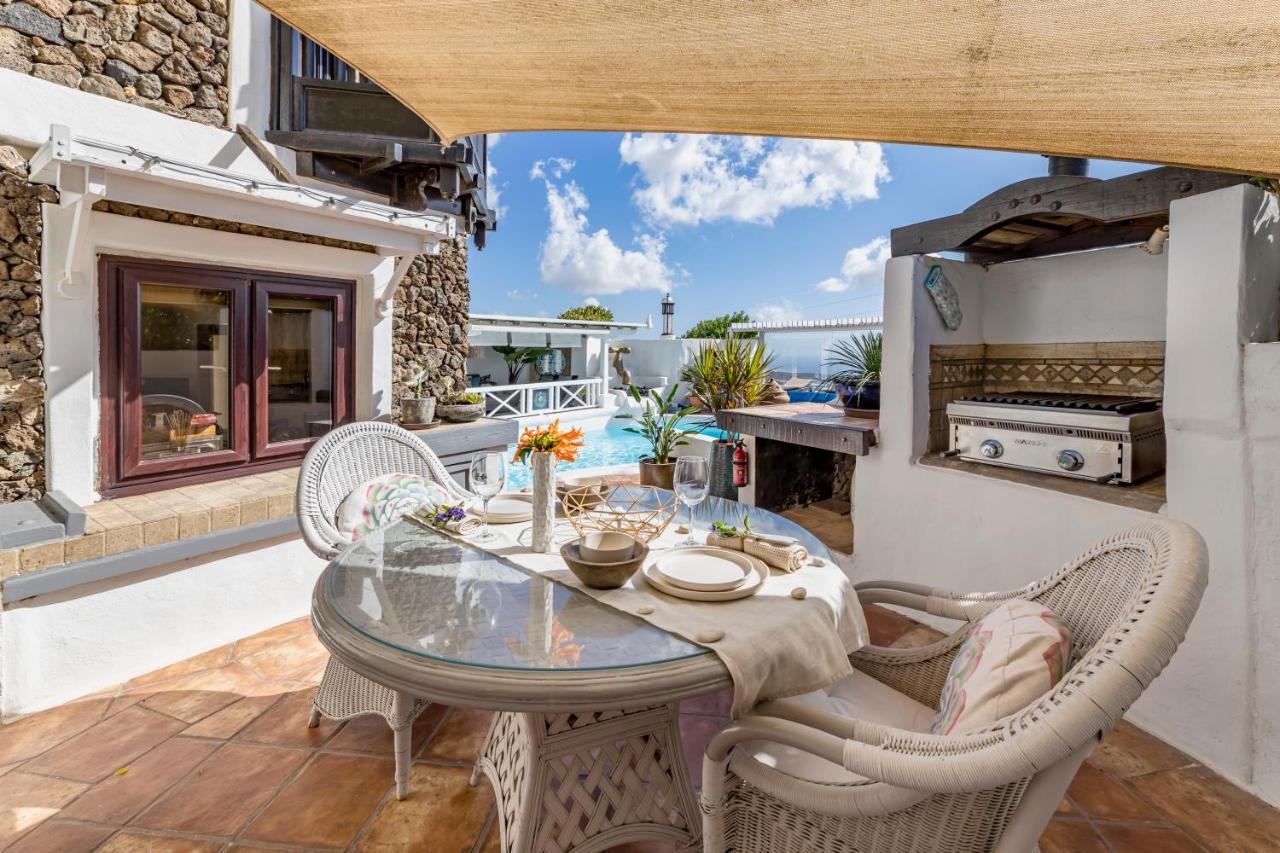 Deluxe Designer Historic Villa Via Lactea, Panoramic Sea Views, Own Private Heated Pool And Subtropical Garden La Asomada  エクステリア 写真