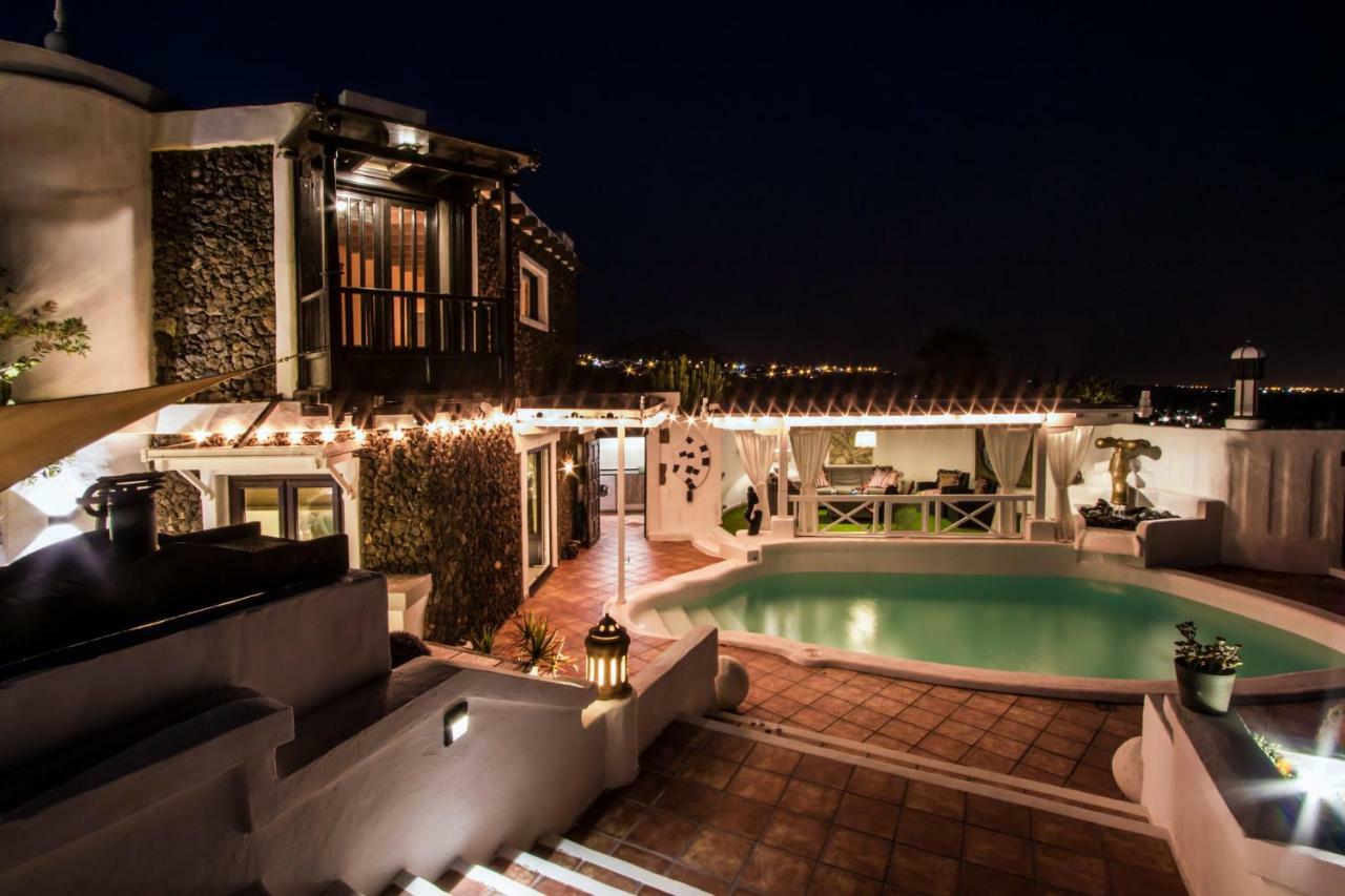 Deluxe Designer Historic Villa Via Lactea, Panoramic Sea Views, Own Private Heated Pool And Subtropical Garden La Asomada  エクステリア 写真